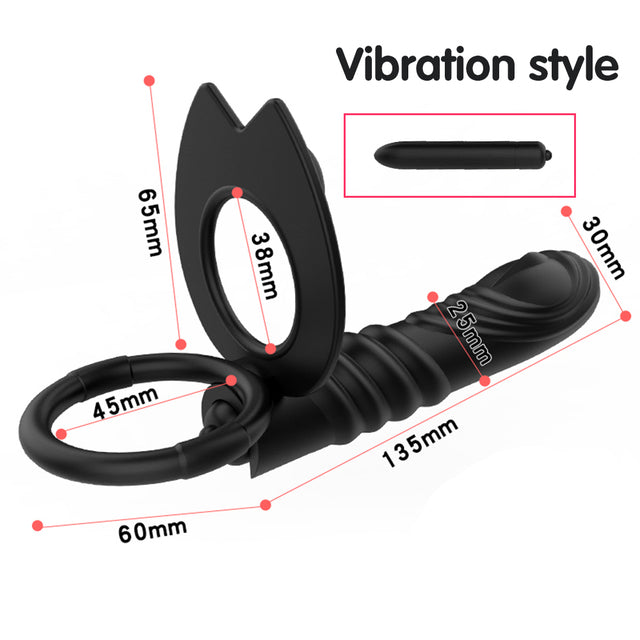 Anal Plug Dildo Vibrator Butt Plug Strap On Penis Vagina Vibrator