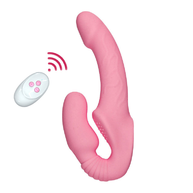 Strapon Dildo Vibrator Female Double Vibrating G Spot Adult Sex Toys