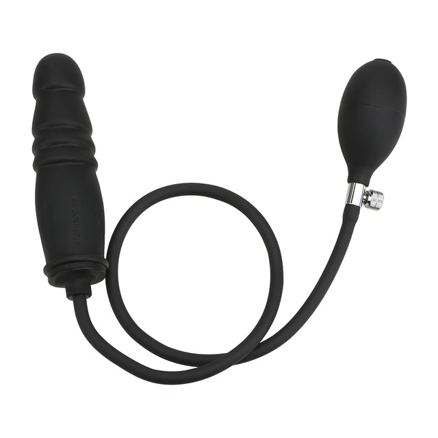 Inflatable Anal Plug Pump Dilator Butt Plug Dildo Prostate Massager