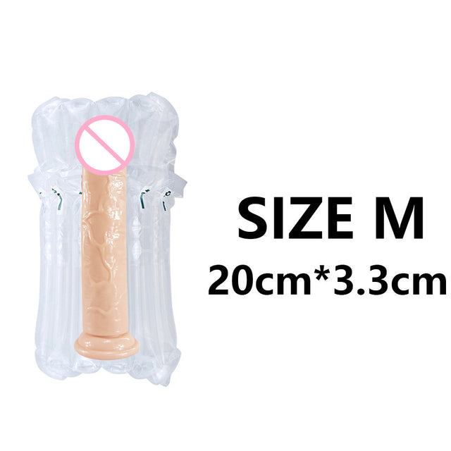 Realistic Dildo Strong Suction Cup Sex Toys Soft Big Penis G-Spot
