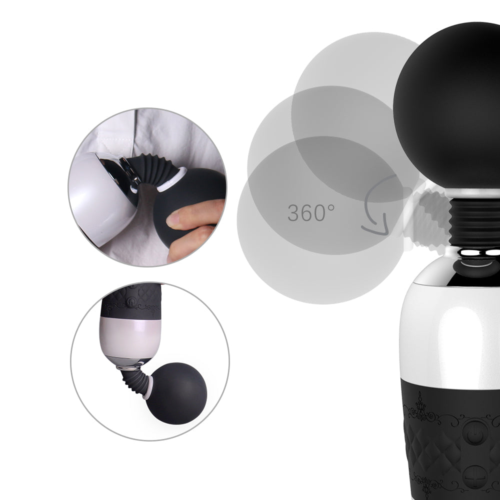 Orgasm Angel Premium Wand Massager With 7 Vibration Modes 4 Colors