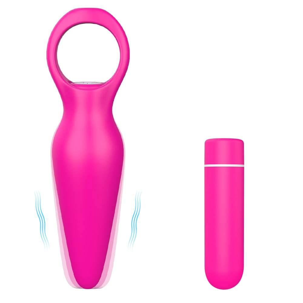 thrusting dildo, moving dildo  ，Sex Machine didlo machine ssex machine adult machines For Sale 2 In 1 Detachable Bullet Vibrator Rechargeable With Ring- Orgasm Angel