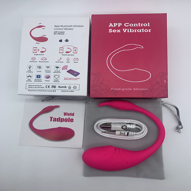 Sex Toys Bluetooth Dildo Vibrator Women Wireless APP Remote Control
