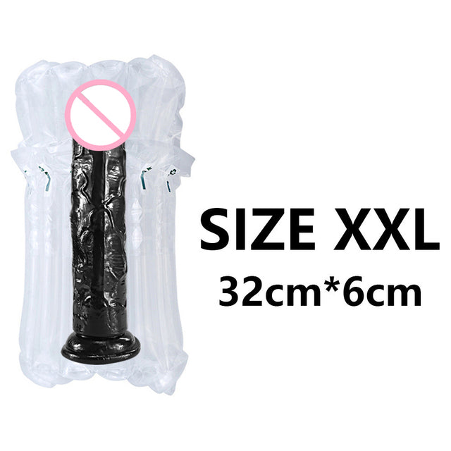 Soft Jelly Women Dildo suction cup  Anal Realistic Penis Female Dildo