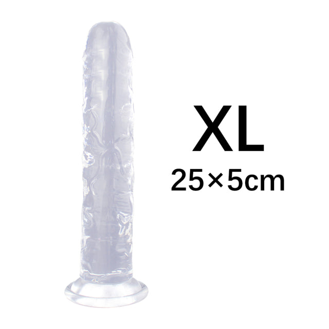 Strong Suction Cup Jelly Big Realistic Dildo Huge Penis Dick Anal