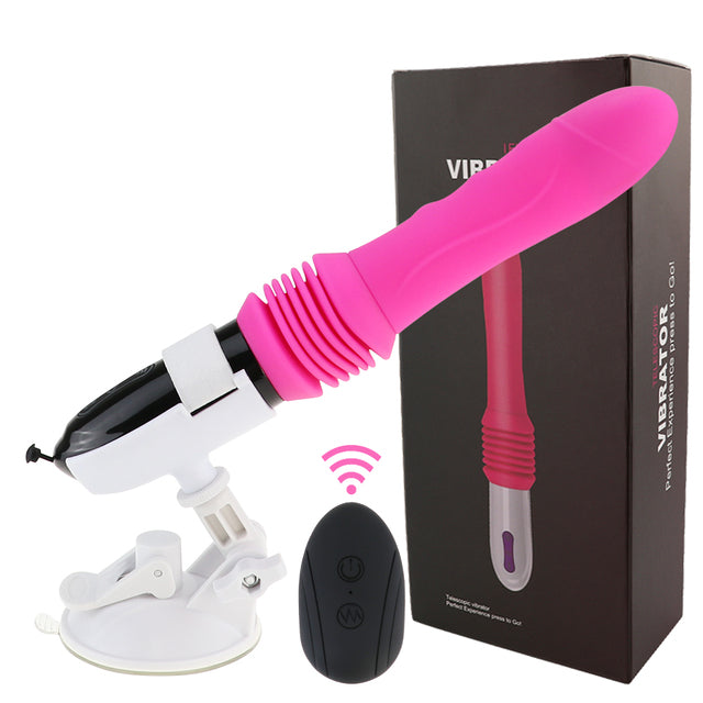 Thrusting Dildo Vibrator Automatic G spot Vibrator with Suction Cup