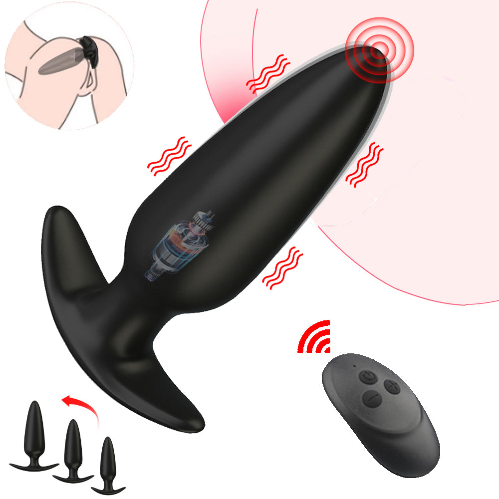 Vibrating Butt Plugs Dildo Vibrator Prostate Wireless Remote Control
