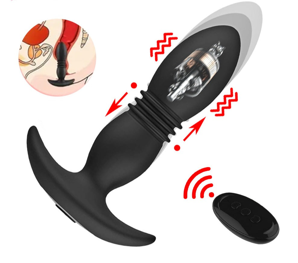 Vibrator Butt Plug for Men Prostate Massager Masturbators Gay