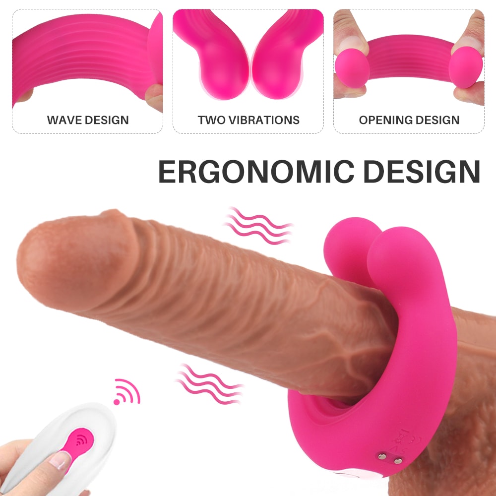 Sex Machine didlo machine ssex machine adult machines For Sale Silicone Massage Ejaculation Remote Control Vibrating Cock Ring- Orgasm Angel
