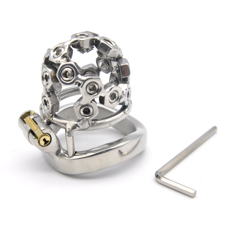 Stainless Steel Male Chastity Device Cock Cages